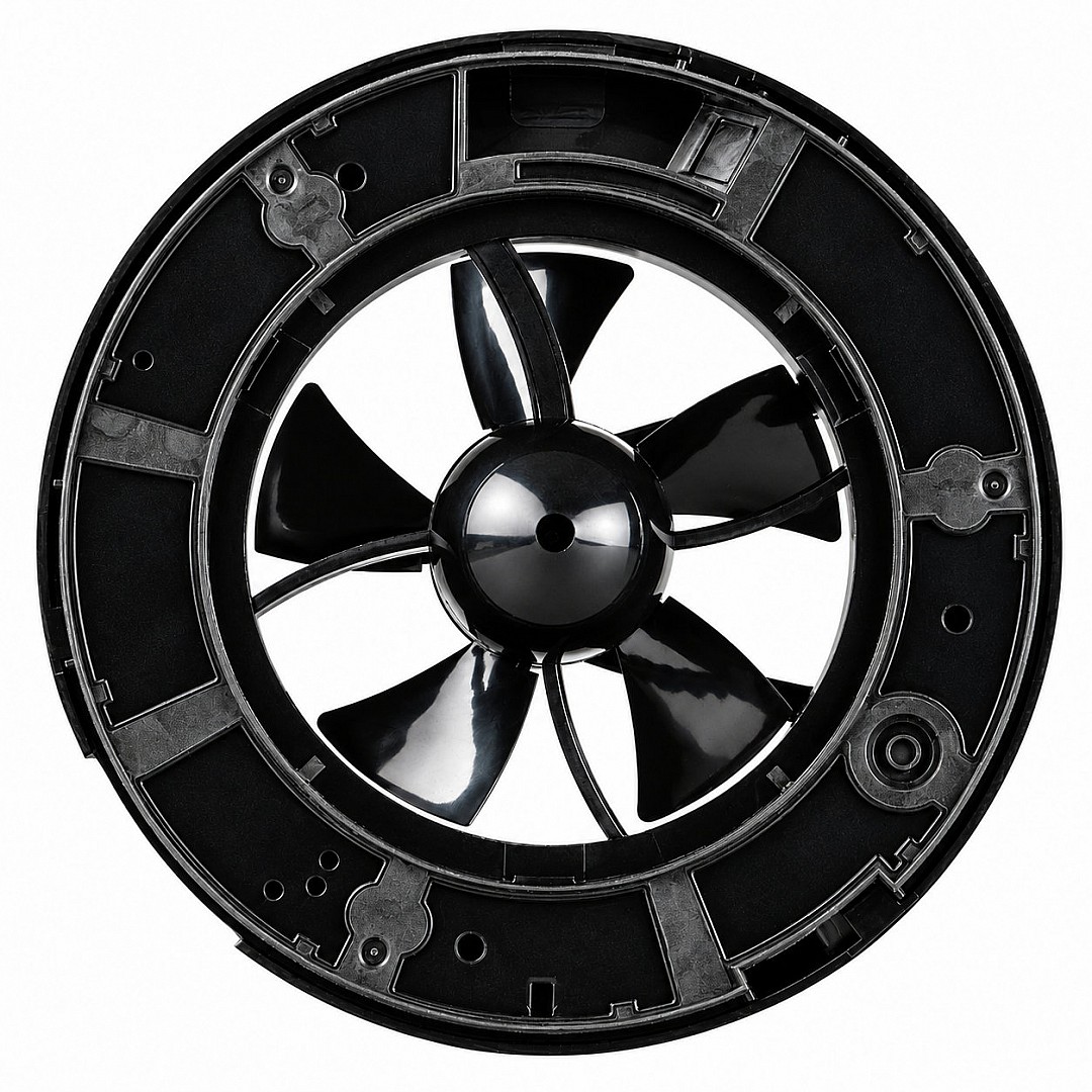 Интелигентен вентилатор Ventika North 100/125 QS, черен мат – Ventika 11.5.47.0180 – снимка 2